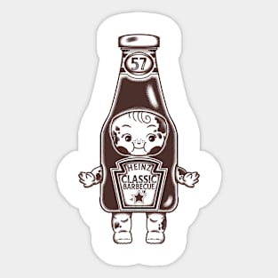 BBQ Sauce Kewpie Sticker